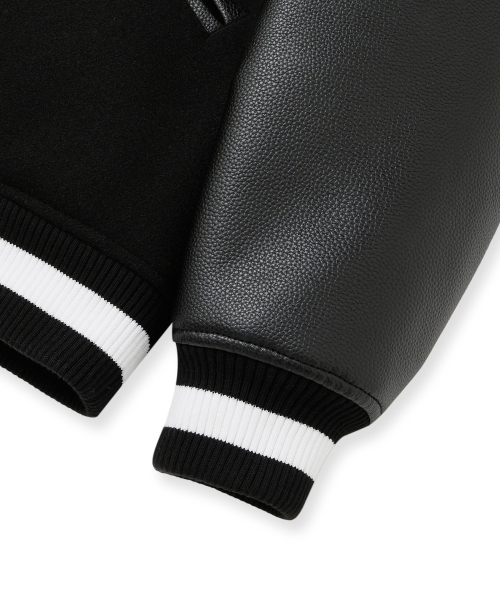 BROWNBREATH(ブラウンブレス)の「BB VARSITY JACKET - BLACK(その他アウター・レディース・その他・MEDIUM/LARGE/X-LARGE)」の6枚目の写真