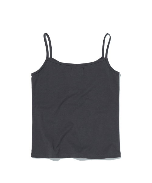 suade（スエード）の「BASIC CROP SLEEVELESS [CHARCOAL GRAY]（Tシャツ/カットソー・レディース・その他・SMALL/MEDIUM）」の2枚目の写真