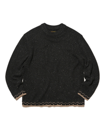 OGARP（オガープ）の「Nep Jacquard Pullover Knit Charcoal（ニット/セーター）」