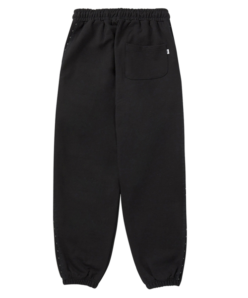 ULKIN(ウルキン)の「フックテープスウェットパンツ_ブラック(スウェットパンツ・レディース・ブラック・LARGE/MEDIUM/X-LARGE)」の2枚目の写真