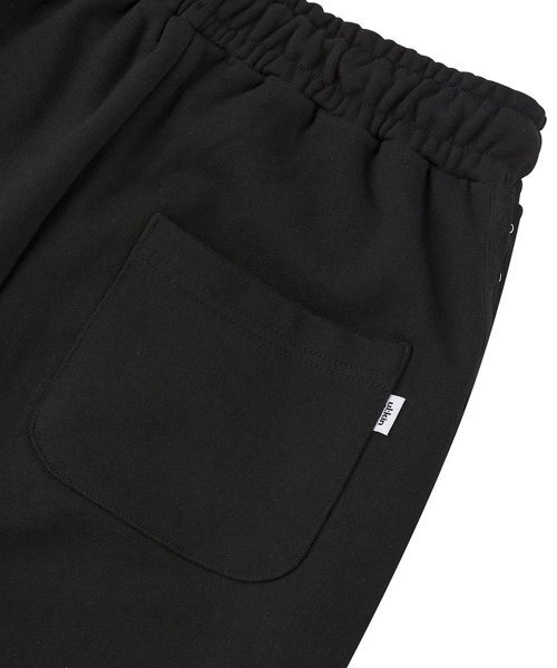 ULKIN(ウルキン)の「フックテープスウェットパンツ_ブラック(スウェットパンツ・レディース・ブラック・LARGE/MEDIUM/X-LARGE)」の4枚目の写真