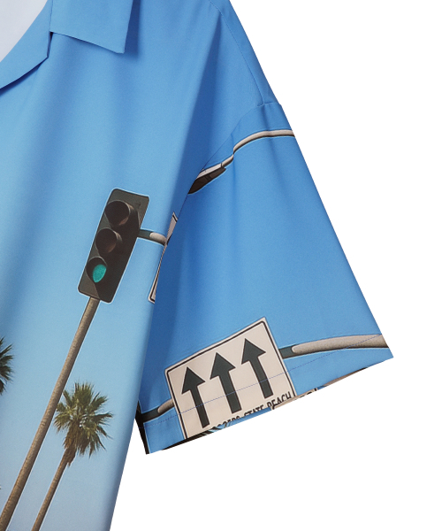 SUNDAY FRUIT MARKET（サンデーフルーツマーケット）の「HOLIDAY BEACH SHIRT（シャツ/ブラウス・レディース・その他・SMALL/MEDIUM/LARGE）」の3枚目の写真