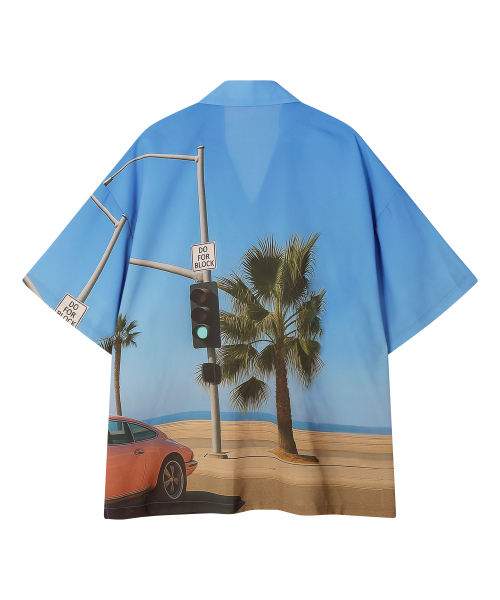 SUNDAY FRUIT MARKET（サンデーフルーツマーケット）の「HOLIDAY BEACH SHIRT（シャツ/ブラウス・レディース・その他・SMALL/MEDIUM/LARGE）」の5枚目の写真