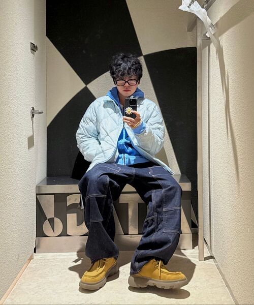 ERTR(イーアールティーアール)の「Rhombus Light Down Jacket Skyblue(ダウンジャケット/コート・レディース・その他・SMALL/LARGE)」の8枚目の写真