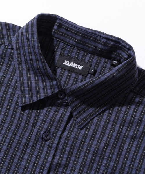 XLARGE（エクストララージ）の「PLAID L/S SHIRT（シャツ/ブラウス・メンズ・グリーン/ネイビー/ベージュ・XL/L/M/S）」の13枚目の写真
