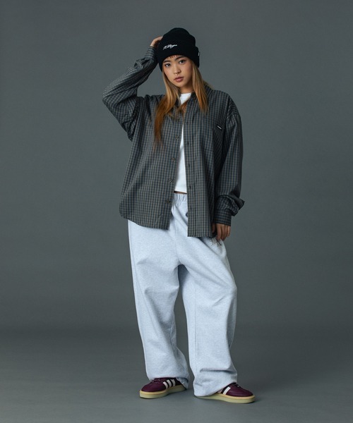 XLARGE（エクストララージ）の「PLAID L/S SHIRT（シャツ/ブラウス・メンズ・グリーン/ネイビー/ベージュ・XL/L/M/S）」の19枚目の写真