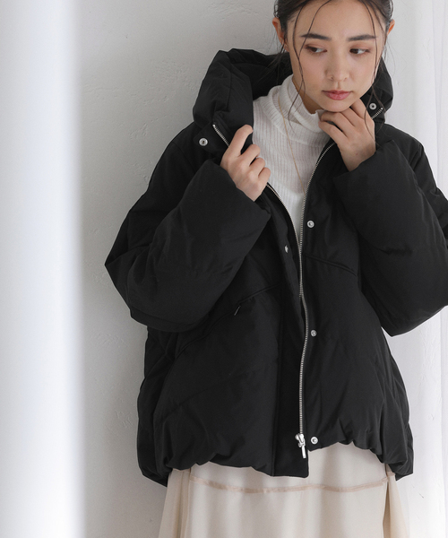 るん Randyブラック ショートダウンジャケット S 楽天市場】BLACKSAND ブラックサンド エコダウンジャケット SKADI