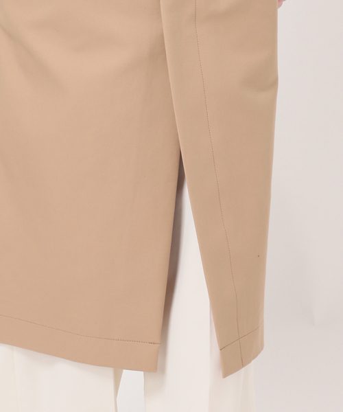 Noble（ノーブル）の「コットンダブルクロスハイネックロングコート（その他アウター・レディース・ベージュ/カーキ・FREE）」の11枚目の写真