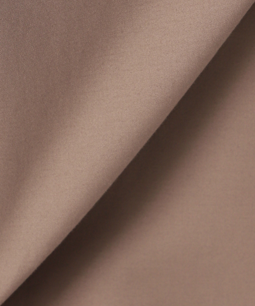 Noble（ノーブル）の「コットンダブルクロスハイネックロングコート（その他アウター・レディース・ベージュ/カーキ・FREE）」の19枚目の写真