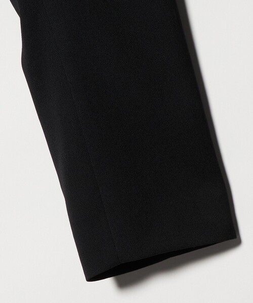 6（ロク）の「＜6(ROKU)＞ギャバジン ブラック ジャケット（テーラードジャケット・レディース・ブラック・38/36）」の7枚目の写真