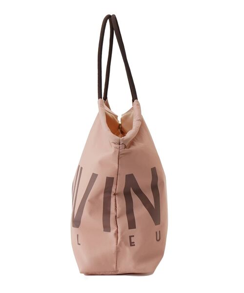 LANVIN en Bleu（ランバンオンブルー）の「ロゴドロストトートバッグ（トートバッグ・レディース・グレー/ブラック/ピンク/ブラウン・FREE）」の5枚目の写真