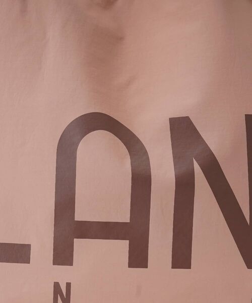 LANVIN en Bleu（ランバンオンブルー）の「ロゴドロストトートバッグ（トートバッグ・レディース・グレー/ブラック/ピンク/ブラウン・FREE）」の7枚目の写真