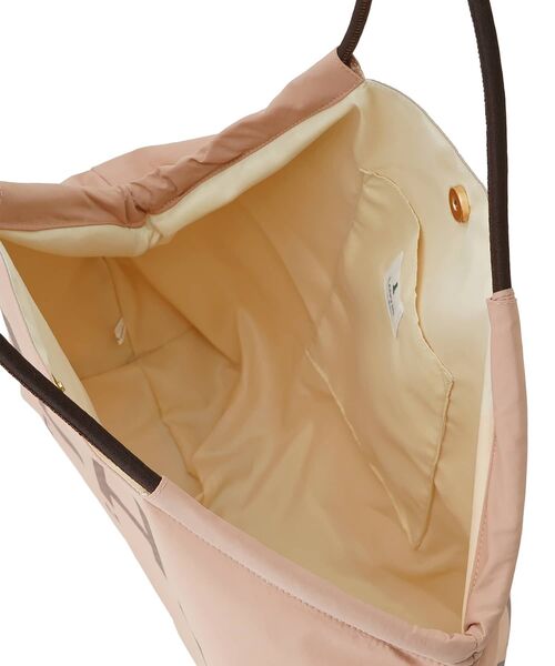 LANVIN en Bleu（ランバンオンブルー）の「ロゴドロストトートバッグ（トートバッグ・レディース・グレー/ブラック/ピンク/ブラウン・FREE）」の8枚目の写真