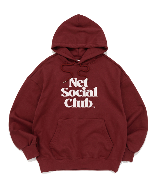 OG LOGO HOOD — худи с OG‑логотипом, бордовый