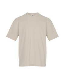 エッセンシャルルーズフィットクルーネックTシャツ_ライトベージュ