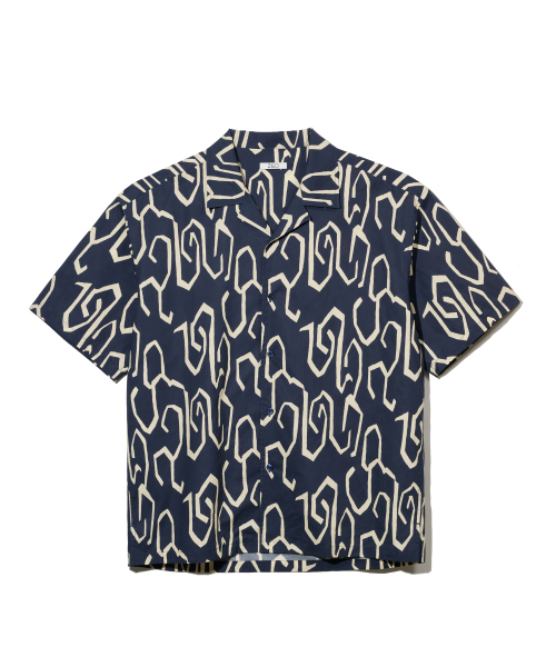 ZNO(ジーアンドオー)の「リラックスドプリントオープンカラーシャツ(シャツ/ブラウス・メンズ・その他・LARGE/MEDIUM)」の1枚目の写真