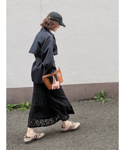 LAGUNAMOON（ラグナムーン）の「カットアウトデザインレースワンピース（ワンピース・レディース・ブラック/ホワイト・MEDIUM/SMALL）」の10枚目の写真