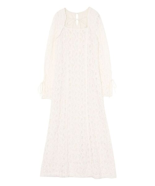 LAGUNAMOON(ラグナムーン)の「カットアウトデザインレースワンピース(ワンピース・レディース・ブラック/ホワイト・MEDIUM/SMALL)」の13枚目の写真