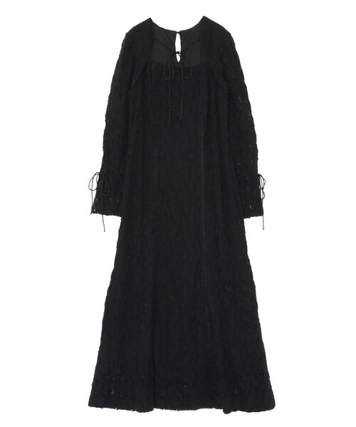 LAGUNAMOON(ラグナムーン)の「カットアウトデザインレースワンピース(ワンピース・レディース・ブラック/ホワイト・MEDIUM/SMALL)」の14枚目の写真