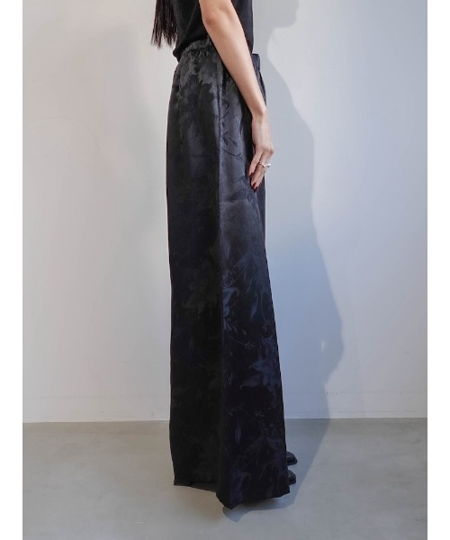 sahara(サハラ)の「Satin Jacquard Pants(その他パンツ・レディース・ライトブルー/ブラック/パープル・FREE)」の10枚目の写真