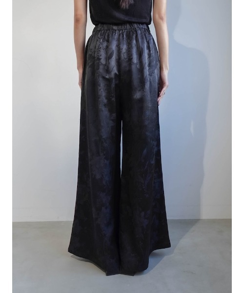 sahara(サハラ)の「Satin Jacquard Pants(その他パンツ・レディース・ライトブルー/ブラック/パープル・FREE)」の11枚目の写真