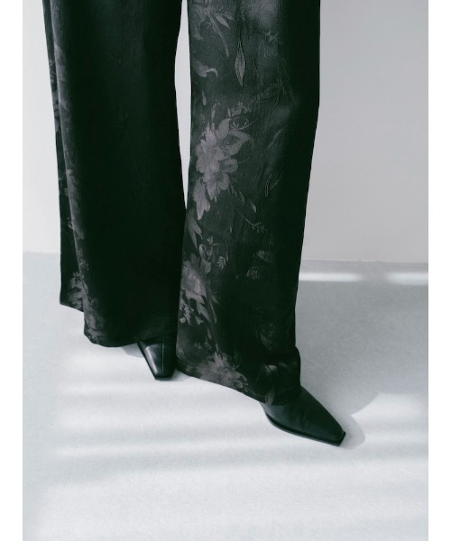 sahara(サハラ)の「Satin Jacquard Pants(その他パンツ・レディース・ライトブルー/ブラック/パープル・FREE)」の7枚目の写真