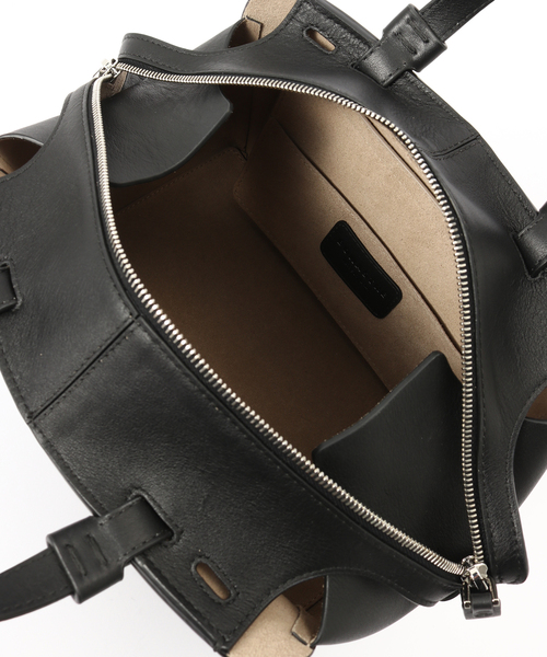 journal standard L'essage（ジャーナルスタンダードレサージュ）の「【BONASTRE/ボナストレ】T HANDBAG（ハンドバッグ・レディース・ブラック・FREE）」の7枚目の写真