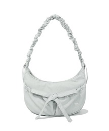 COVERNAT（カバーナット）の「CLOVER HEART SHIRRING MEDIUM NYLON HOBO BAG（ハンドバッグ）」