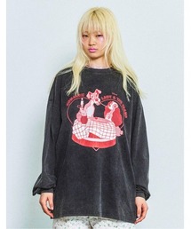 Little sunny bite | 【RES】【little sunny bite Disney collection】 lady & tramp long tee(Tシャツ/カットソー)