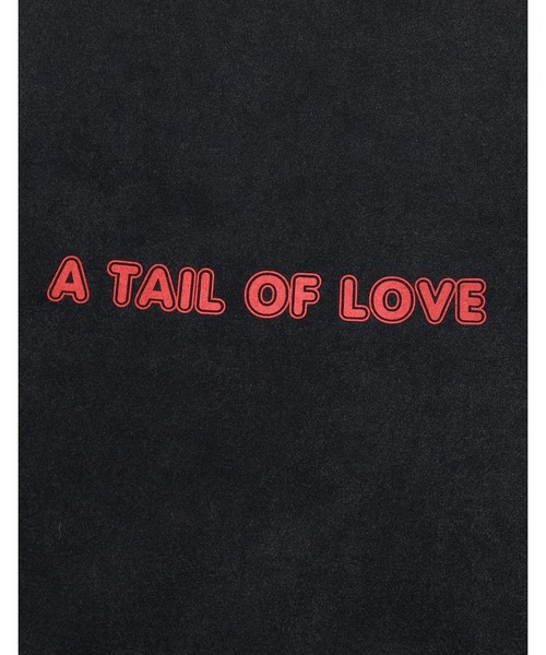 Little sunny bite（リトルサニーバイト）の「【RES】【little sunny bite Disney collection】 lady & tramp long tee（Tシャツ/カットソー・レディース・クリーム/ブラック/ピンク・MEDIUM/SMALL）」の12枚目の写真