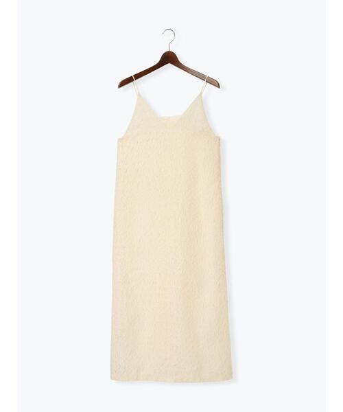 Te chichi(テチチ)の「カットジャガードキャミワンピース(ワンピース・レディース・ブラック/オフホワイト・F)」の7枚目の写真