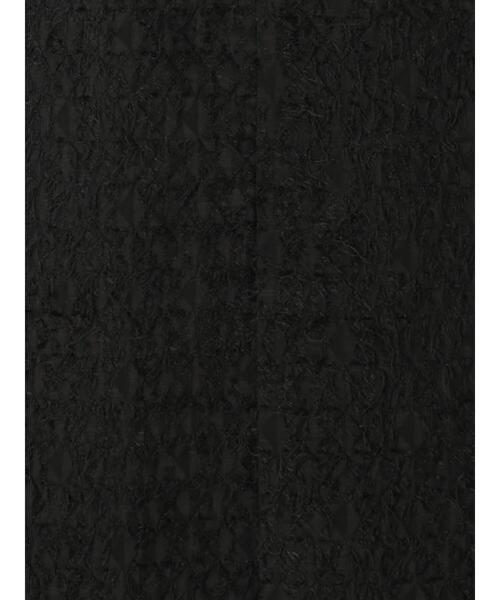 Te chichi(テチチ)の「カットジャガードキャミワンピース(ワンピース・レディース・ブラック/オフホワイト・F)」の5枚目の写真