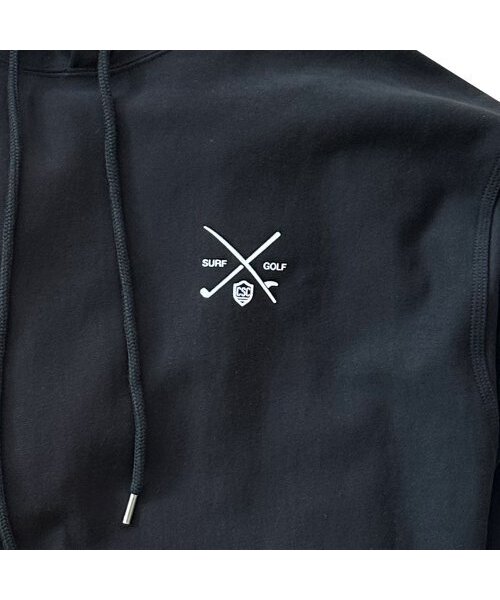 CHILL SPORTS CLUB(チルスポーツクラブ)の「24バージョン サーフエンタープ リバース フード ブラック(パーカー・メンズ・その他・MEDIUM/LARGE/X-LARGE)」の3枚目の写真