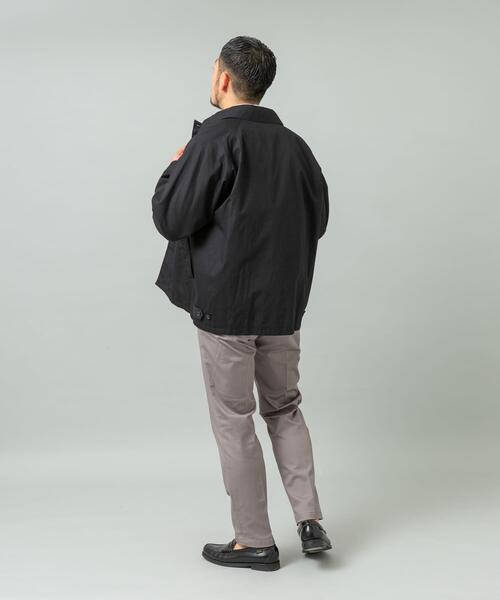 URBAN RESEARCH ROSSO MEN(アーバンリサーチロッソメン)の「『撥水』タイプライターブルゾン(ブルゾン・メンズ・ネイビー/ブラック/カーキ/グレー・SMALL/MEDIUM/X-LARGE/LARGE)」の13枚目の写真