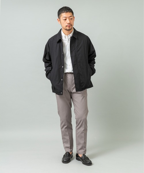 URBAN RESEARCH ROSSO MEN（アーバンリサーチロッソメン）の「タイプライターブルゾン（ブルゾン・メンズ・ネイビー/ブラック/カーキ/グレー・SMALL/MEDIUM/X-LARGE/LARGE）」の8枚目の写真
