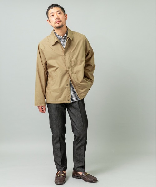 URBAN RESEARCH ROSSO MEN（アーバンリサーチロッソメン）の「タイプライターブルゾン（ブルゾン・メンズ・ネイビー/ブラック/カーキ/グレー・SMALL/MEDIUM/X-LARGE/LARGE）」の18枚目の写真