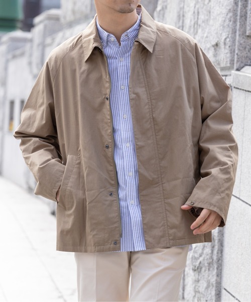 URBAN RESEARCH ROSSO MEN（アーバンリサーチロッソメン）の「タイプライターブルゾン（ブルゾン・メンズ・ネイビー/ブラック/カーキ/グレー・SMALL/MEDIUM/X-LARGE/LARGE）」の21枚目の写真