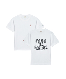 BACK LOGO T-SHIRT 01 [WHITE]