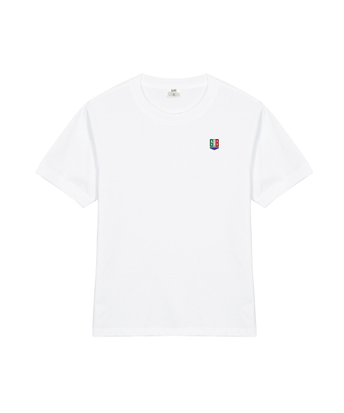 GRAIN DE BEAUTE（グランデボーテ）の「BACK LOGO T-SHIRT 01 [WHITE]（Tシャツ/カットソー・レディース・ホワイト・S/M/L/XL）」の2枚目の写真