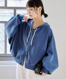 CIAOPANIC TYPY | 【ゆるっと抜け感大人フーディー】ピグメントダンボールパーカー(パーカー)