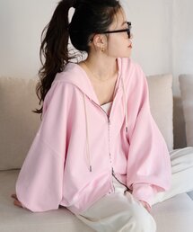 CIAOPANIC TYPY（チャオパニックティピー）の「【ゆるっと抜け感大人フーディー】ピグメントダンボールパーカー（パーカー）」