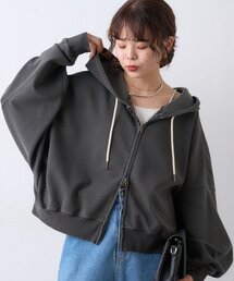 CIAOPANIC TYPY | 【ゆるっと抜け感大人フーディー】ピグメントダンボールパーカー(パーカー)