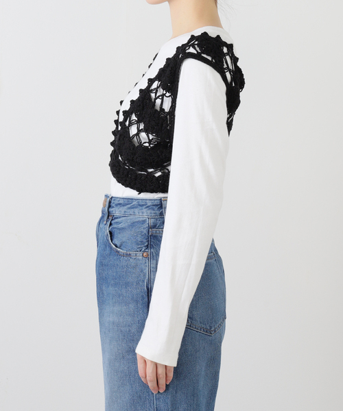 MAYDI/マイディ flower crochet ブラトップ CONEXION（その他トップス