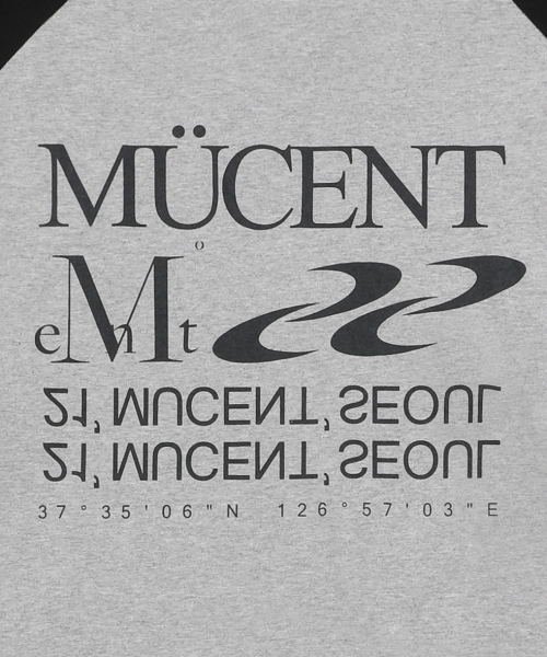 MUCENT(ムセント)の「エッセンシャルロゴナグランロングスリーブ配色ロングスリーブ長袖Tシャツ男女共用(2カラー)(Tシャツ/カットソー・レディース・その他/ブラック・FREE)」の22枚目の写真
