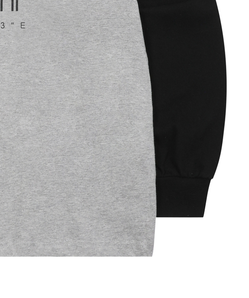 MUCENT(ムセント)の「エッセンシャルロゴナグランロングスリーブ配色ロングスリーブ長袖Tシャツ男女共用(2カラー)(Tシャツ/カットソー・レディース・その他/ブラック・FREE)」の21枚目の写真