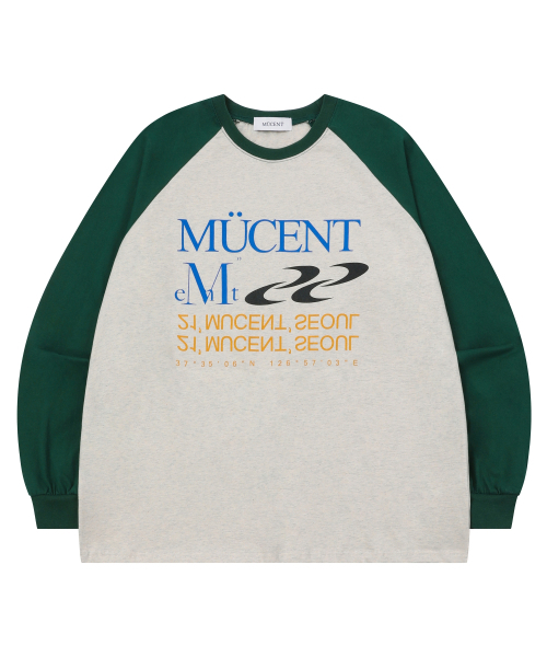 MUCENT(ムセント)の「エッセンシャルロゴナグランロングスリーブ配色ロングスリーブ長袖Tシャツ男女共用(2カラー)(Tシャツ/カットソー・レディース・その他/ブラック・FREE)」の19枚目の写真