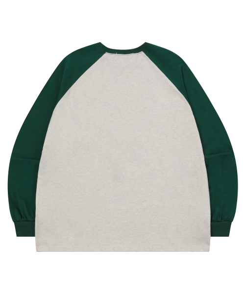 MUCENT(ムセント)の「エッセンシャルロゴナグランロングスリーブ配色ロングスリーブ長袖Tシャツ男女共用(2カラー)(Tシャツ/カットソー・レディース・その他/ブラック・FREE)」の15枚目の写真