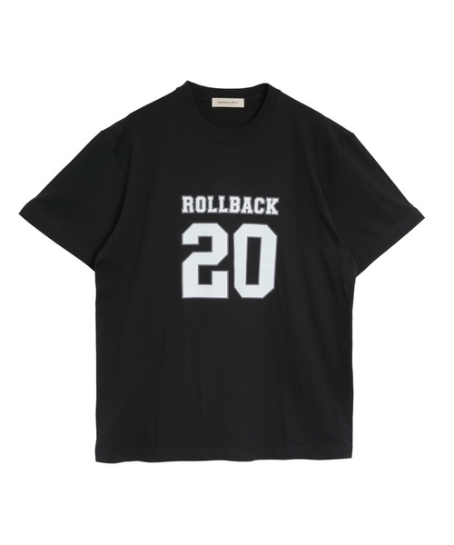 September SEOUL（セプテンバーソウル）の「スポーティカレッジ風ロゴグラフィックTシャツ（Tシャツ/カットソー・レディース・ホワイト/ブラック・FREE）」の10枚目の写真