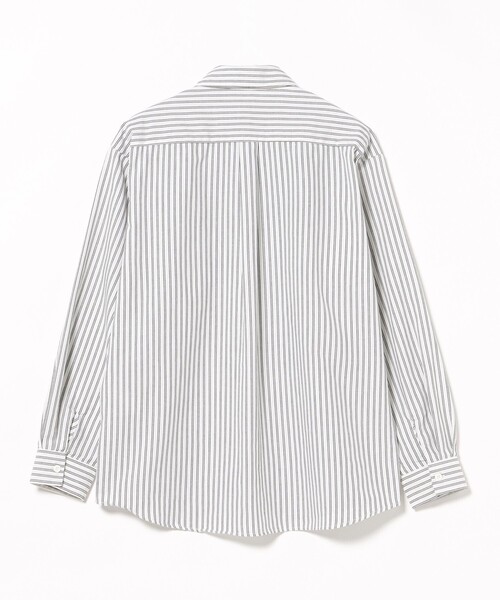 BEAMS HEART(ビームスハート)の「【6/18値下げ】GMS ビッグシルエット ワークシャツ(ユニセックス)(シャツ/ブラウス・メンズ・ブルー/ホワイト・MEDIUM/SMALL/LARGE)」の10枚目の写真