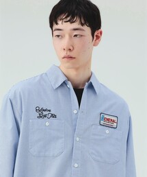 【6/18値下げ】GMS ビッグシルエット ワークシャツ(ユニセックス)